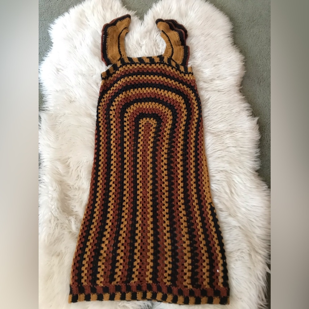 Zara Crocheted Dress
